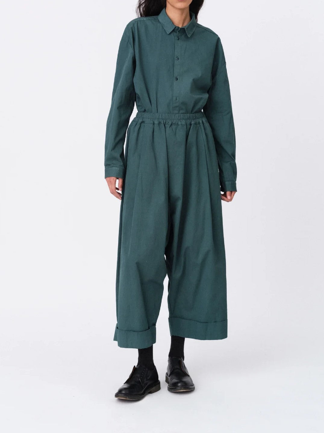 Namu Shop - Toogood The Baker Trouser - Cotton Twill Viridian