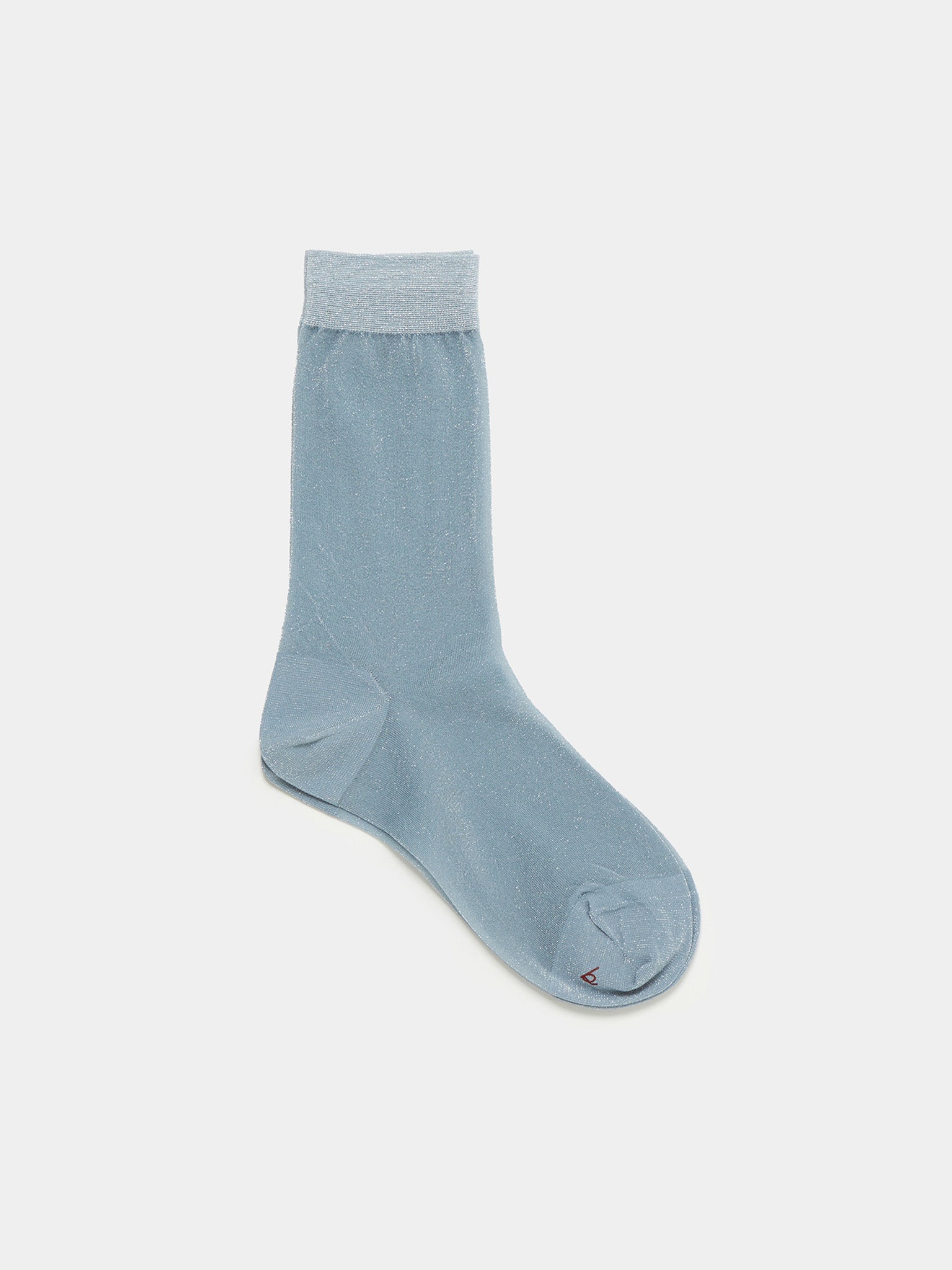 Namu Shop - Babaco Lurex Sheer Socks - Light Blue