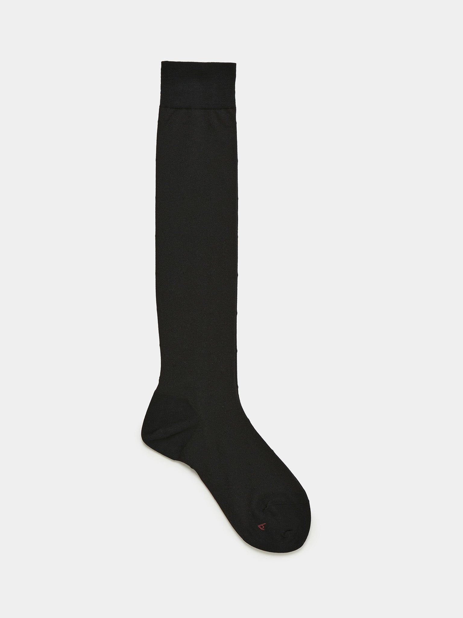 Namu Shop - Babaco Pin Dot Stocking - Black, Burgundy