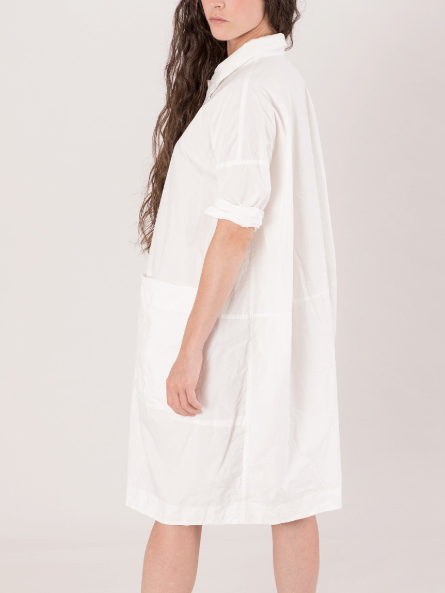 Namu Shop - Album di Famiglia Collar Dress TASCHE TS - Milk