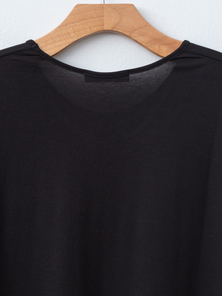 Namu Shop - Lemaire LS Relaxed Tee - Black