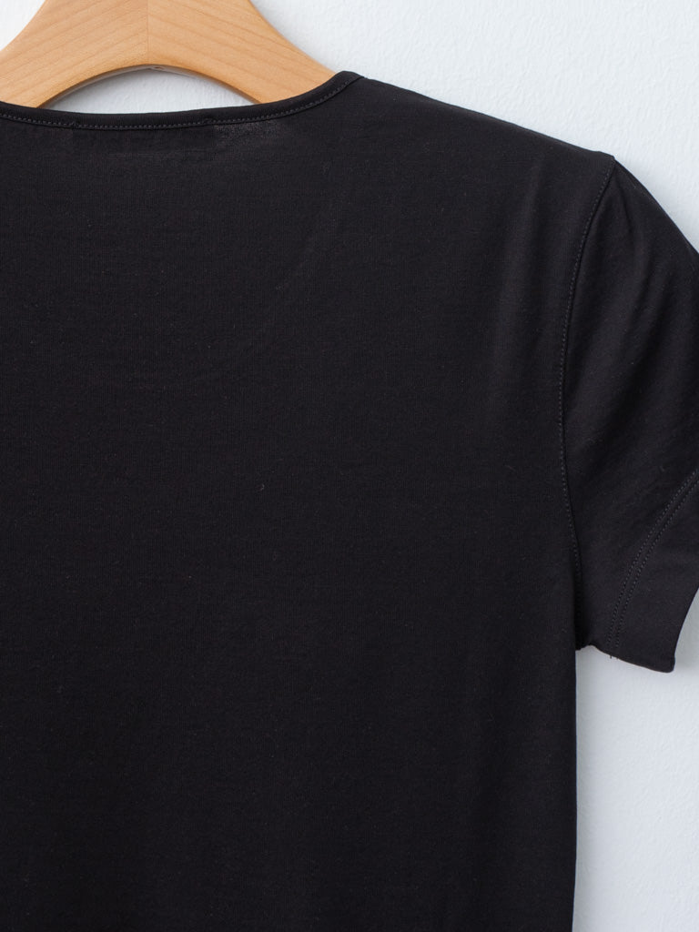 Namu Shop - Lemaire Fitted T-Shirt - Black