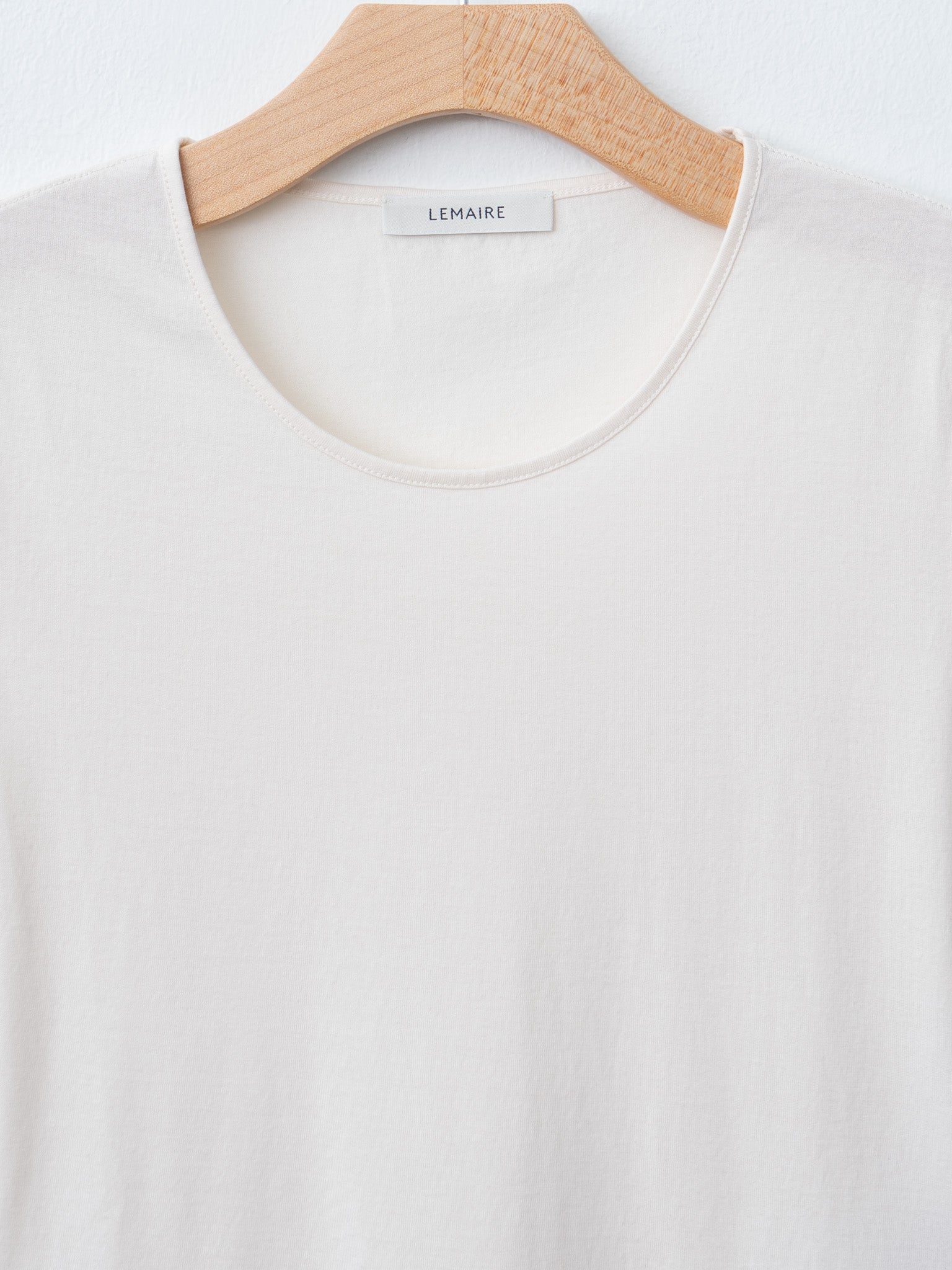 Namu Shop - Lemaire Fitted T-Shirt - Chalk