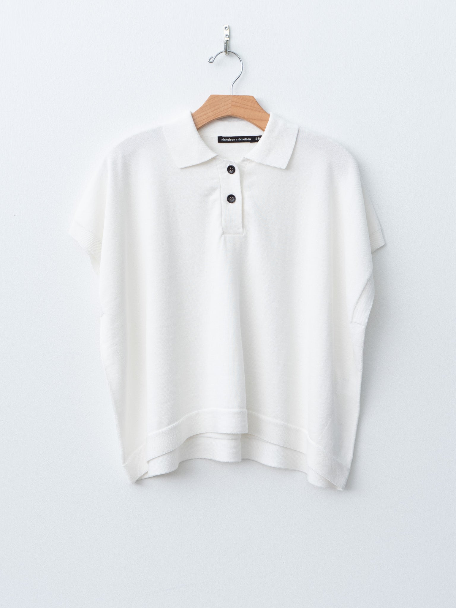 Namu Shop - Nicholson & Nicholson ACE Sweater - White