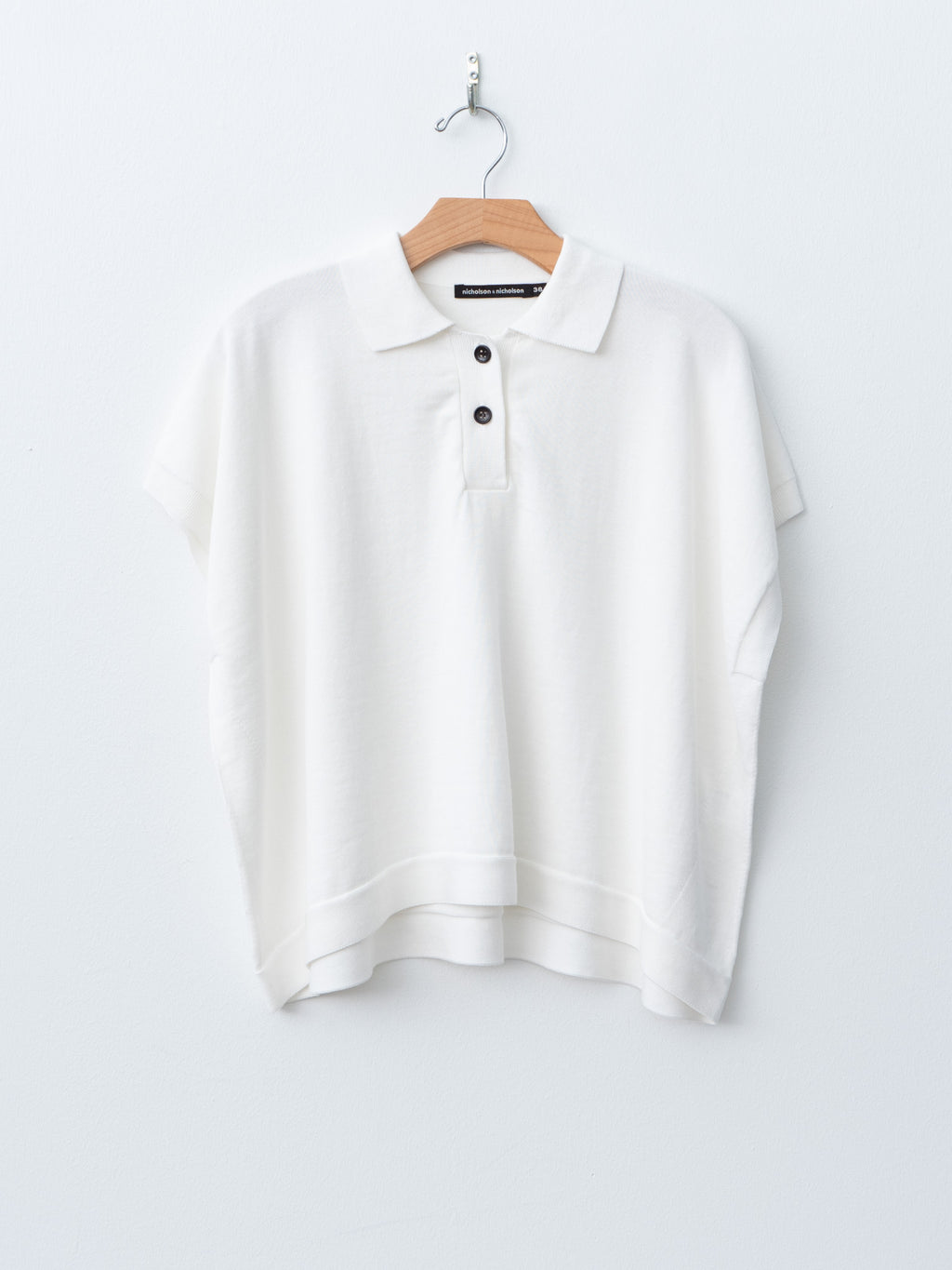 Namu Shop - Nicholson & Nicholson ACE Sweater - White