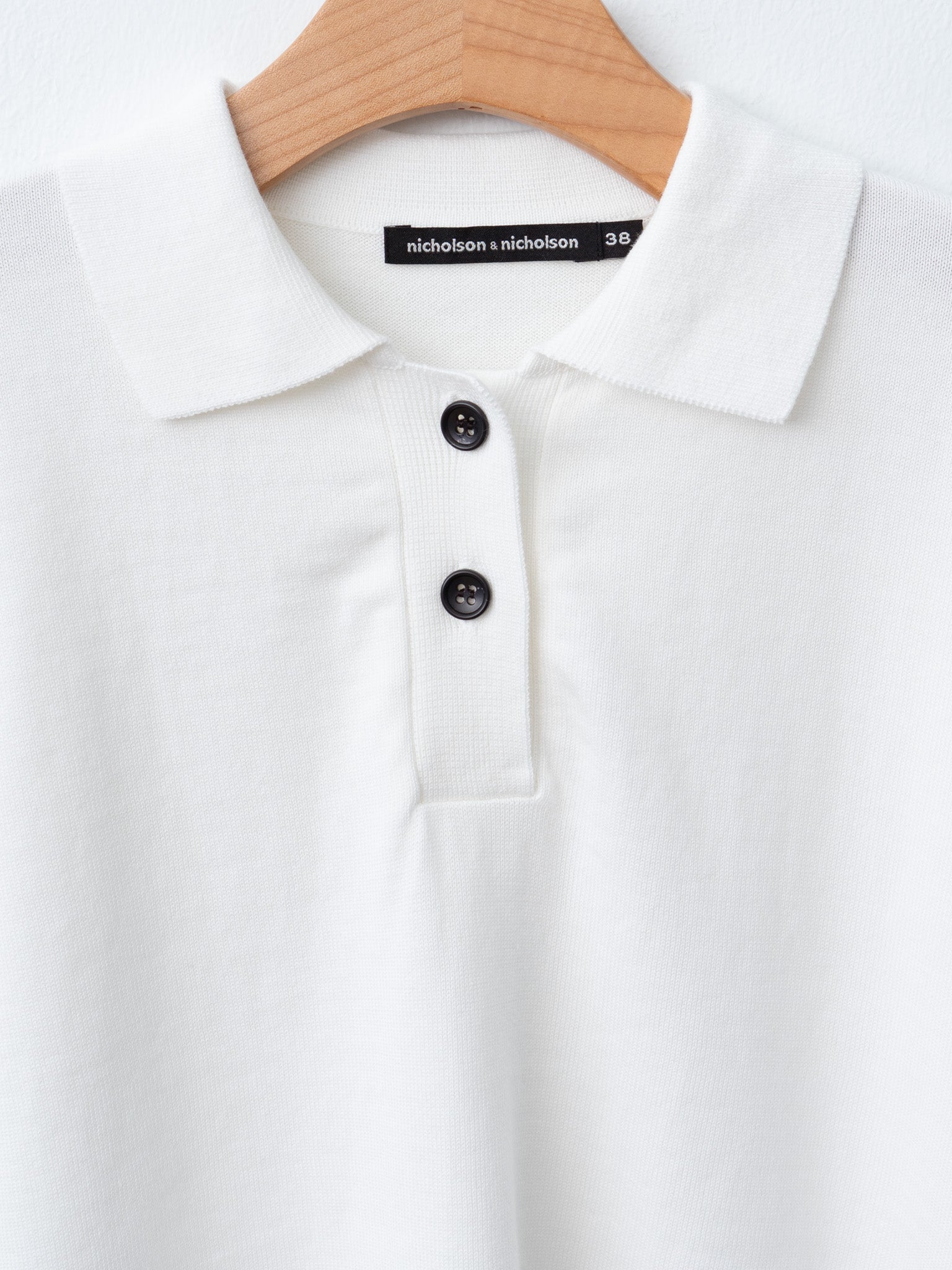 Namu Shop - Nicholson & Nicholson ACE Sweater - White