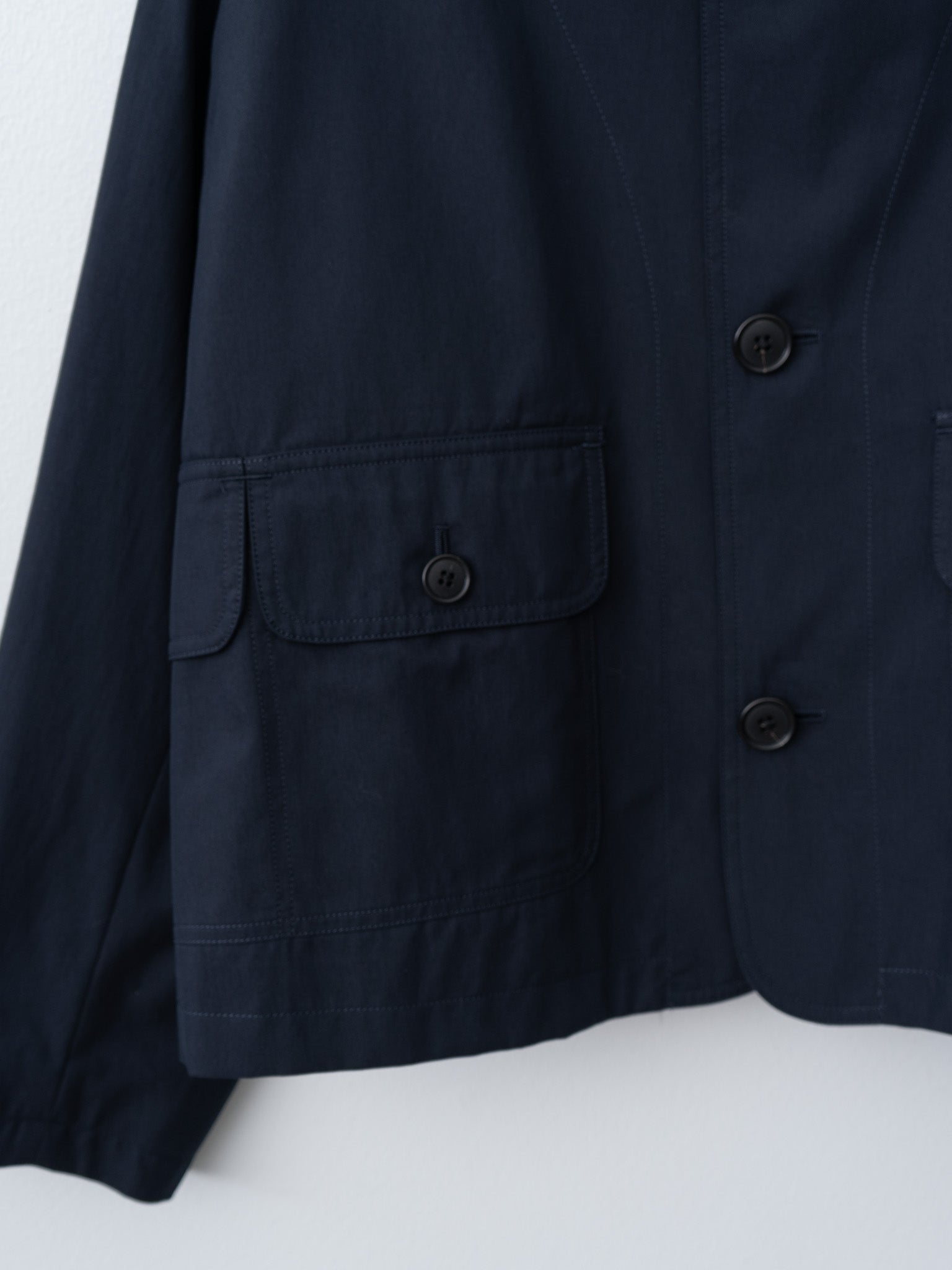 Namu Shop - Nicholson & Nicholson ROCKY-GABA Jacket - Navy