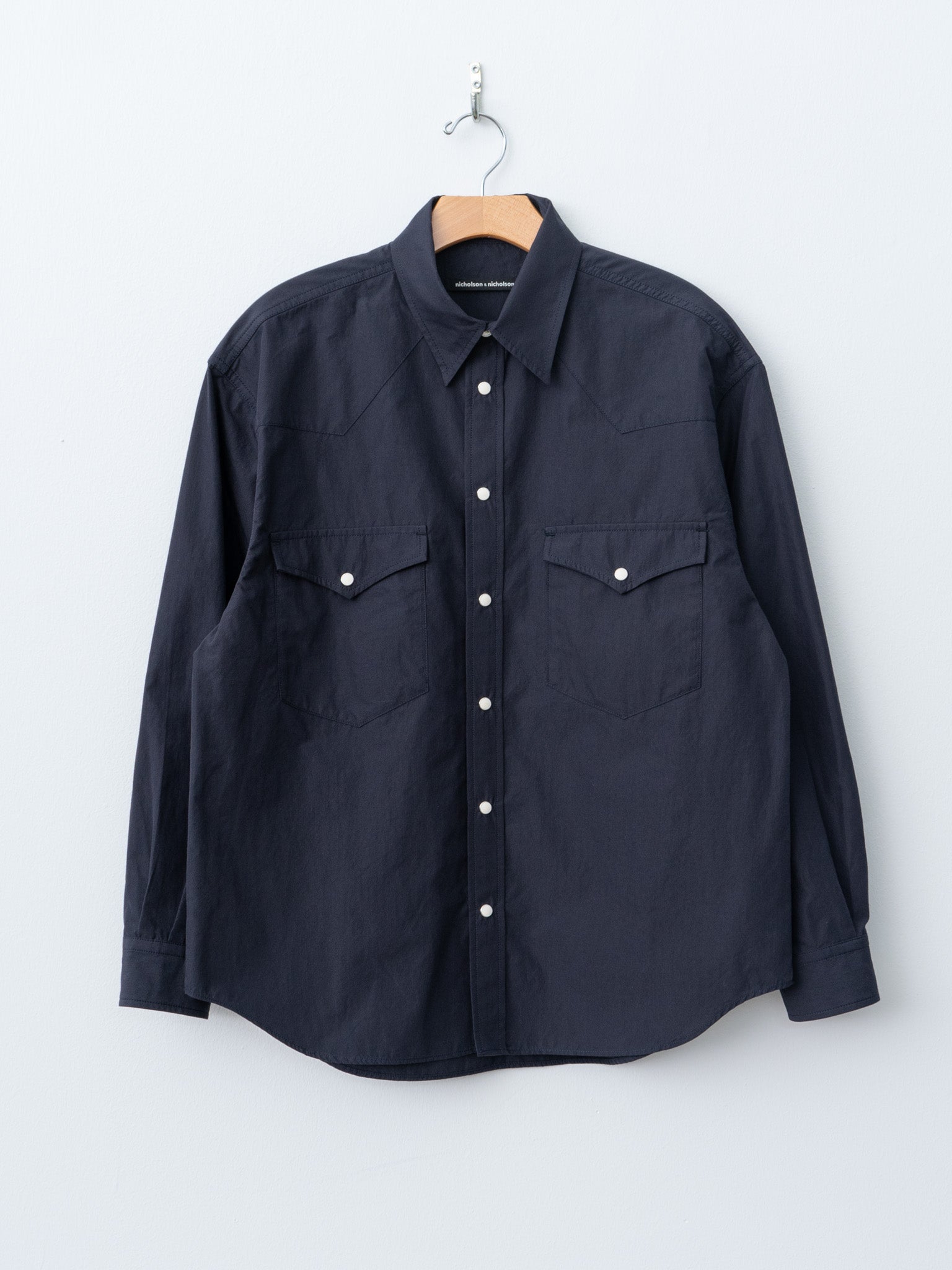 Namu Shop - Nicholson & Nicholson BRENDA-W Shirt - Navy
