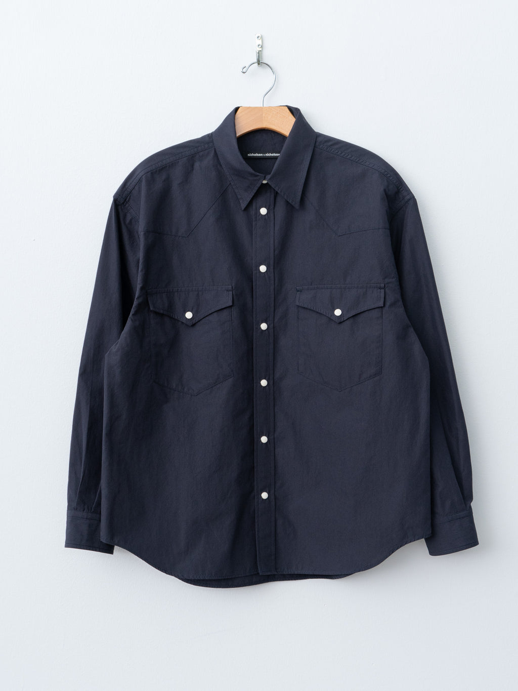 Namu Shop - Nicholson & Nicholson BRENDA-W Shirt - Navy