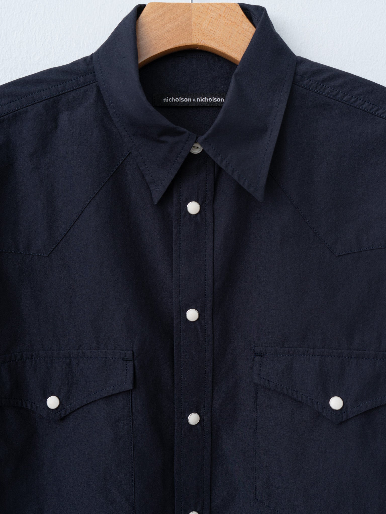 Namu Shop - Nicholson & Nicholson BRENDA-W Shirt - Navy