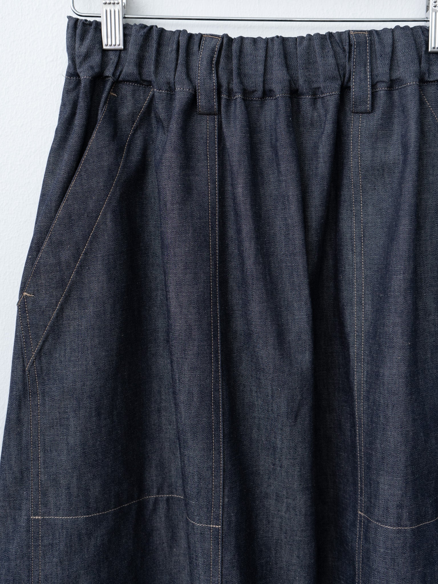 Namu Shop - Nicholson & Nicholson BETTY-DENIM Skirt - Indigo