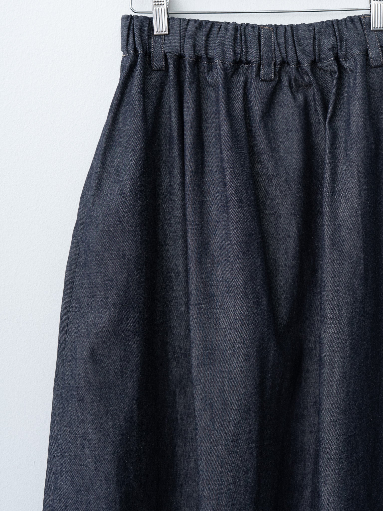 Namu Shop - Nicholson & Nicholson BETTY-DENIM Skirt - Indigo