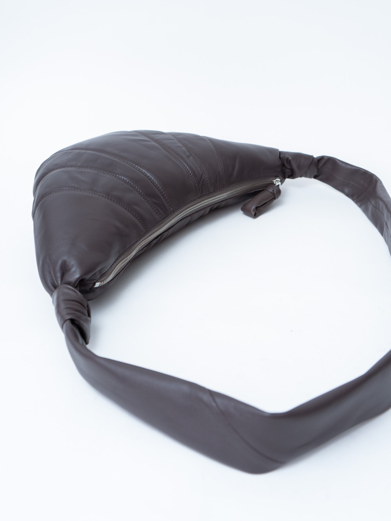 Namu Shop - Lemaire Medium Croissant Bag - Mink (soft nappa leather)