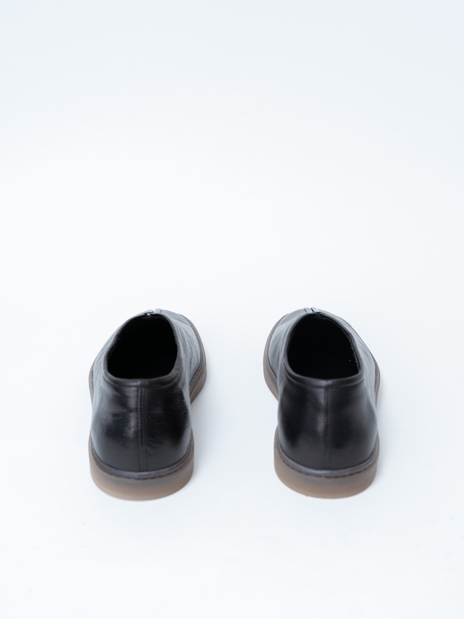 Namu Shop - Lemaire Linoleum Piped Sneakers - Black