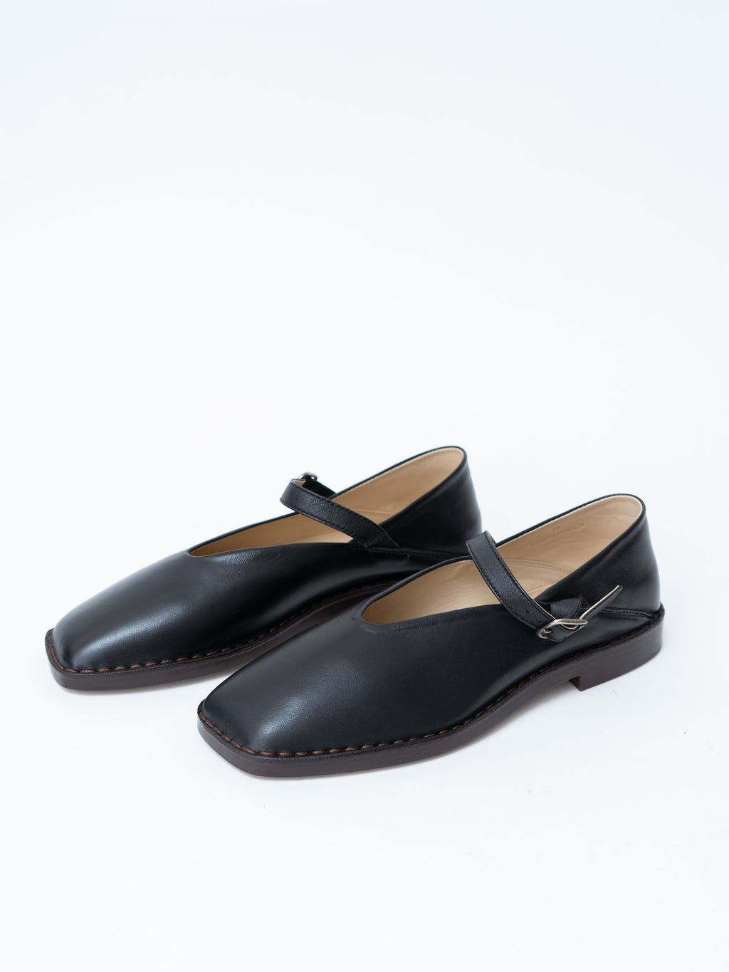 Namu Shop - Lemaire Ballerina Shoes - Black