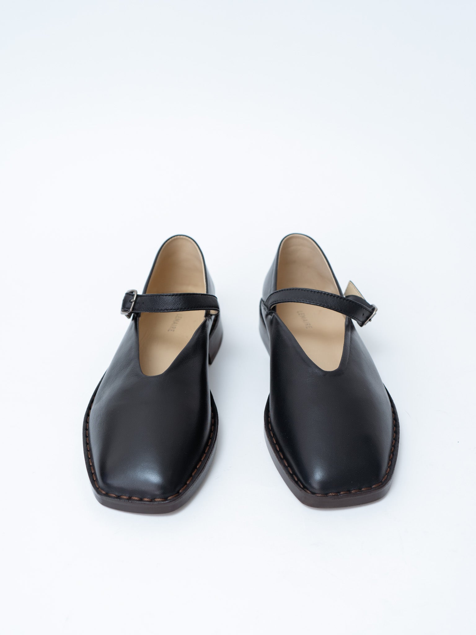 Namu Shop - Lemaire Ballerina Shoes - Black