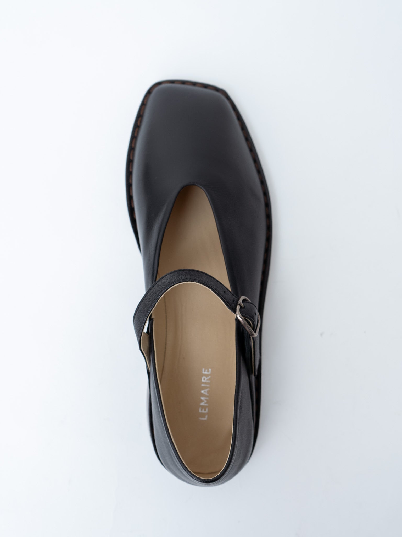Namu Shop - Lemaire Ballerina Shoes - Black
