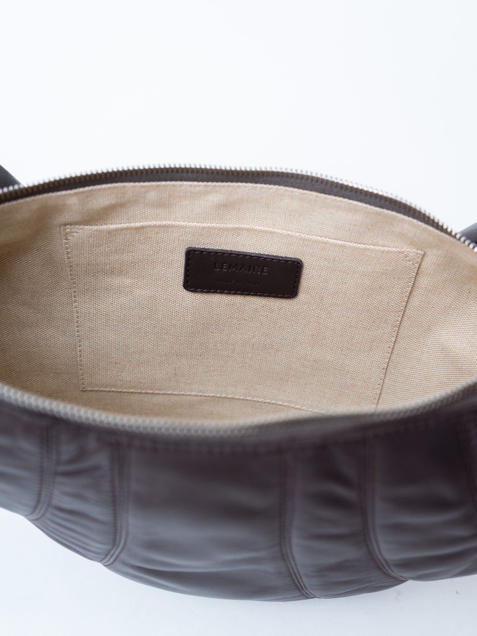 Namu Shop - Lemaire Medium Croissant Bag - Mink (soft nappa leather)