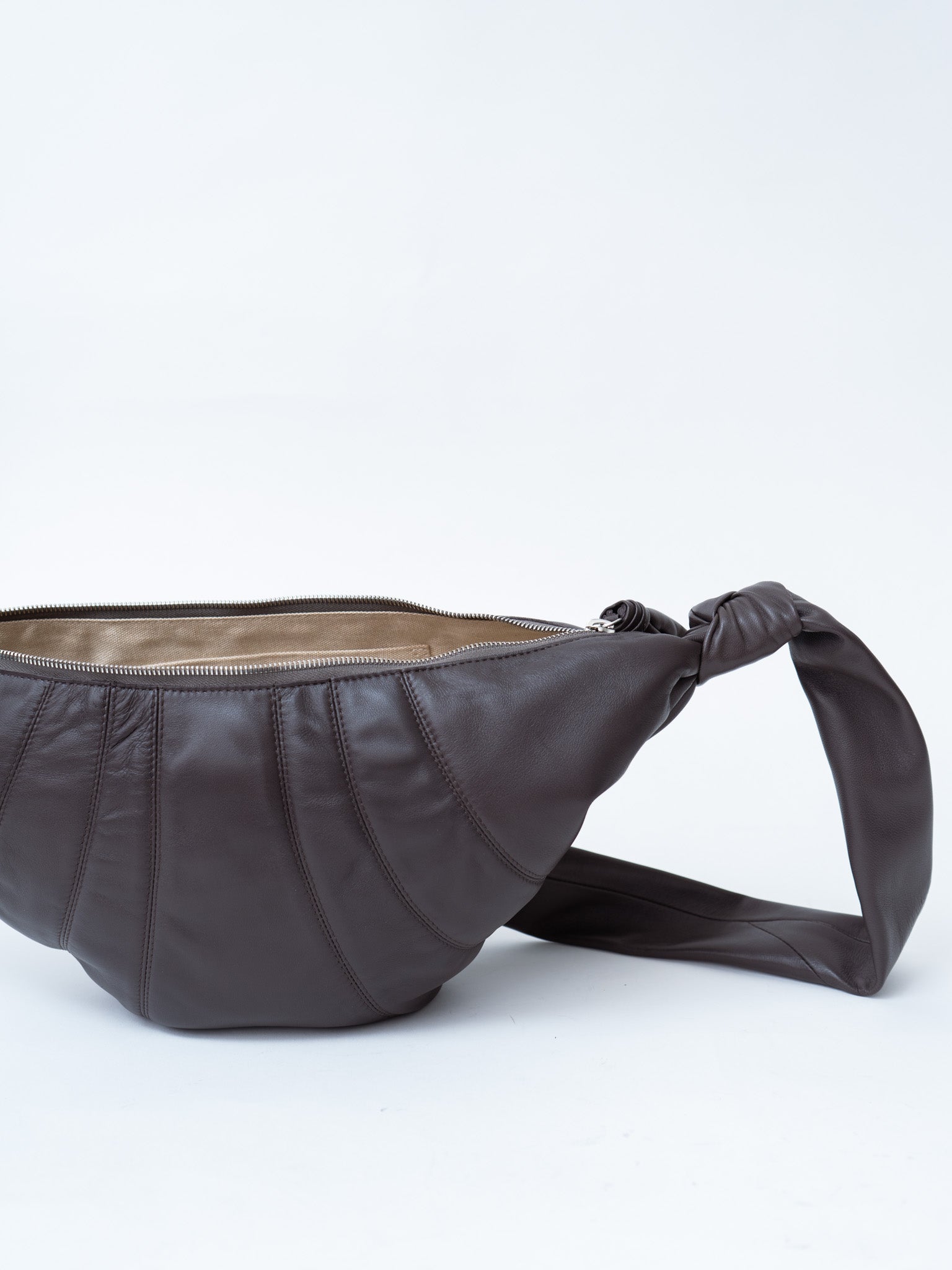 Namu Shop - Lemaire Medium Croissant Bag - Mink (soft nappa leather)