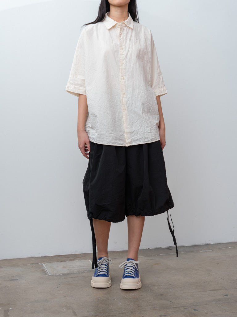 Namu Shop - Casey Casey Pli Short PAPER COT - Black
