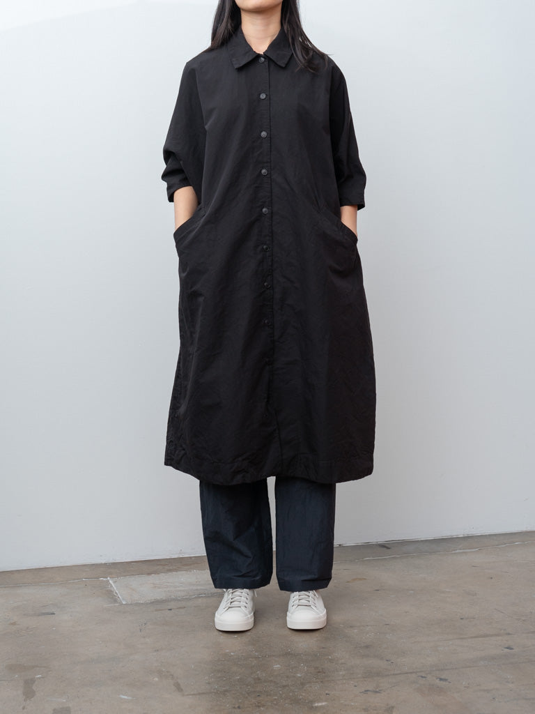 Namu Shop - Casey Casey Tina Dress SLUBBY - Black