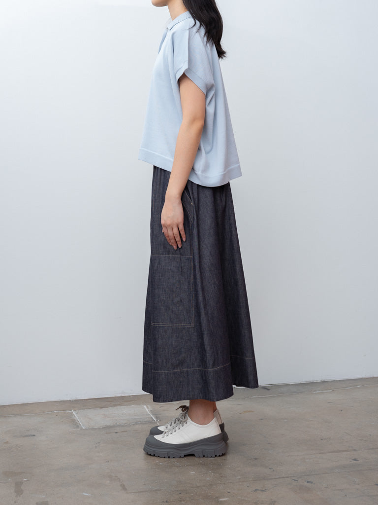 Namu Shop - Nicholson & Nicholson ACE Knit - Sax