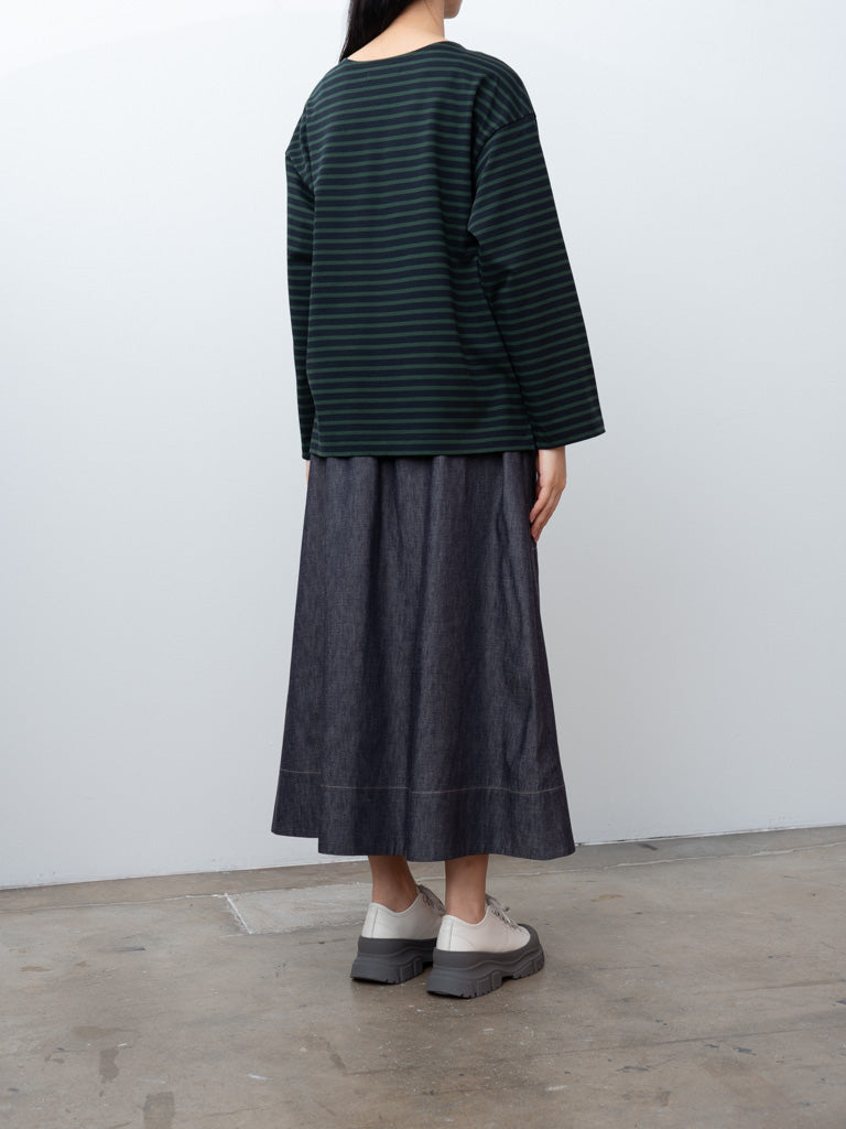 Namu Shop - Nicholson & Nicholson COAST Tee - Navy/Green