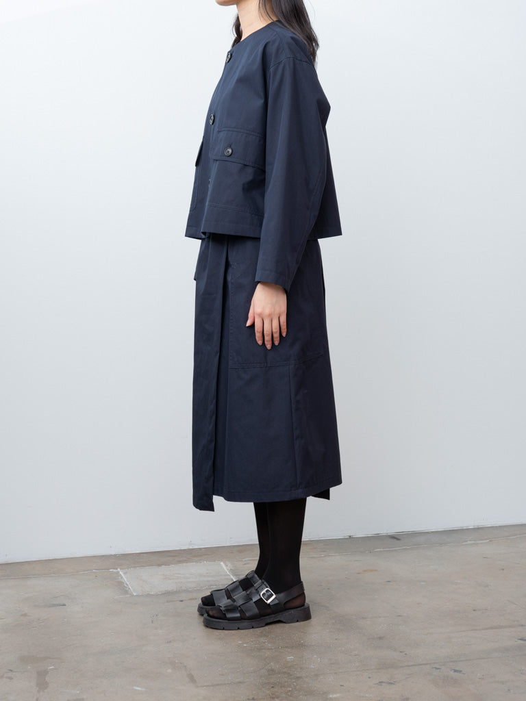 Namu Shop - Nicholson & Nicholson ROCKY-GABA Jacket - Navy