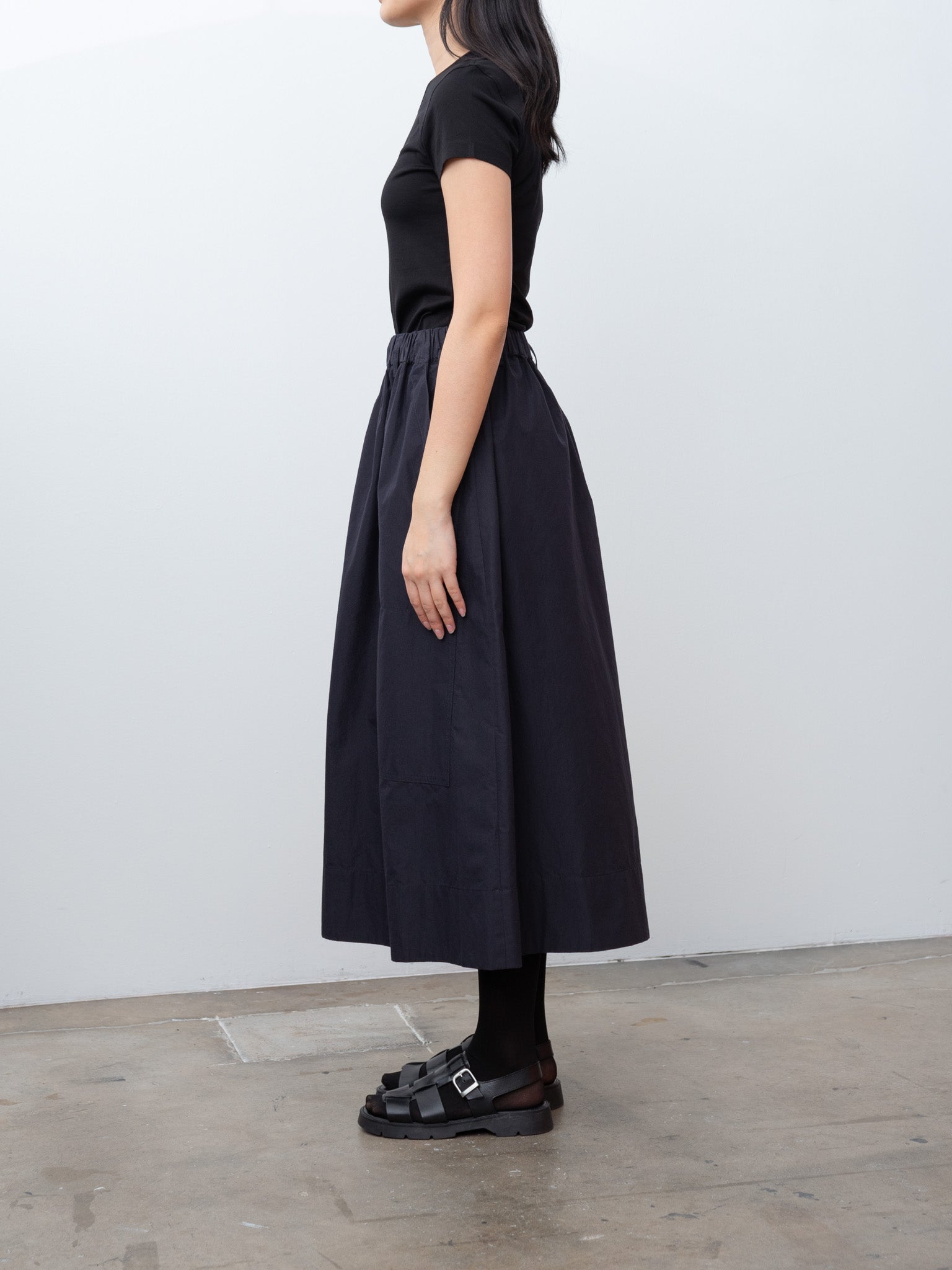 Namu Shop - Lemaire Fitted T-Shirt - Black