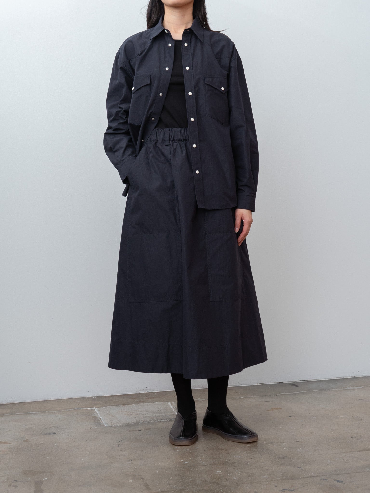 Namu Shop - Nicholson & Nicholson BRENDA-W Shirt - Navy