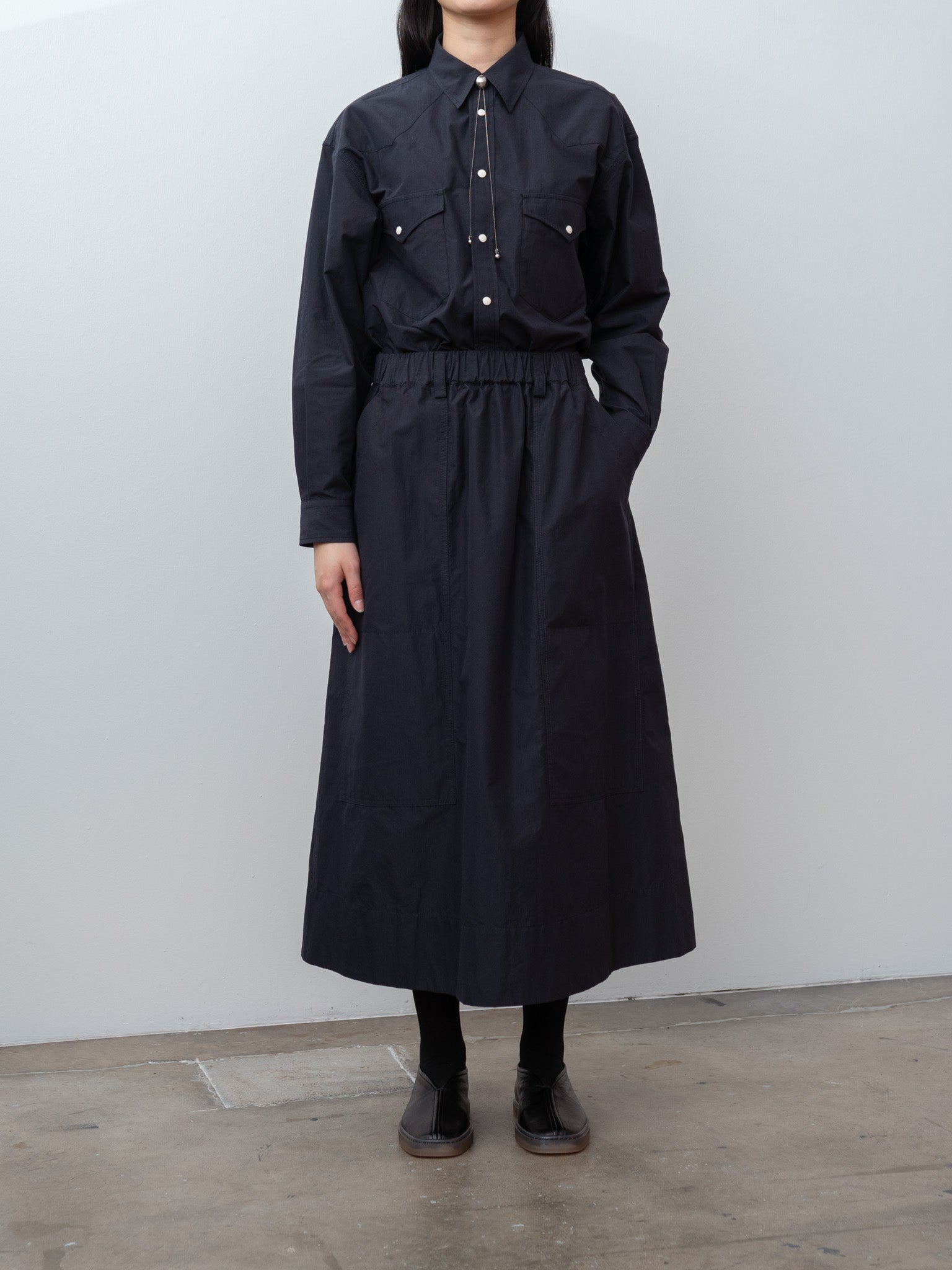Namu Shop - Nicholson & Nicholson BRENDA-W Shirt - Navy