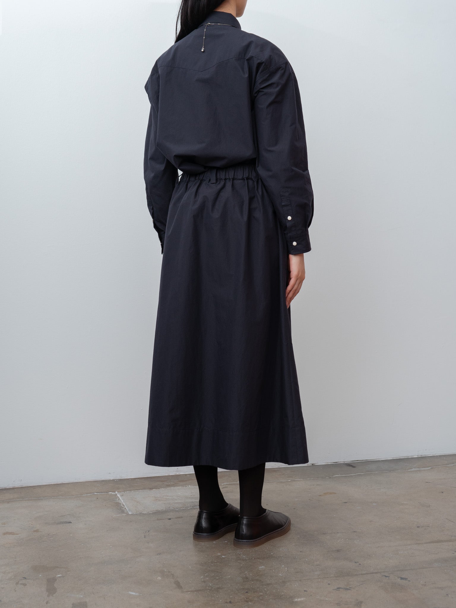 Namu Shop - Nicholson & Nicholson BETTY-W Skirt - Navy