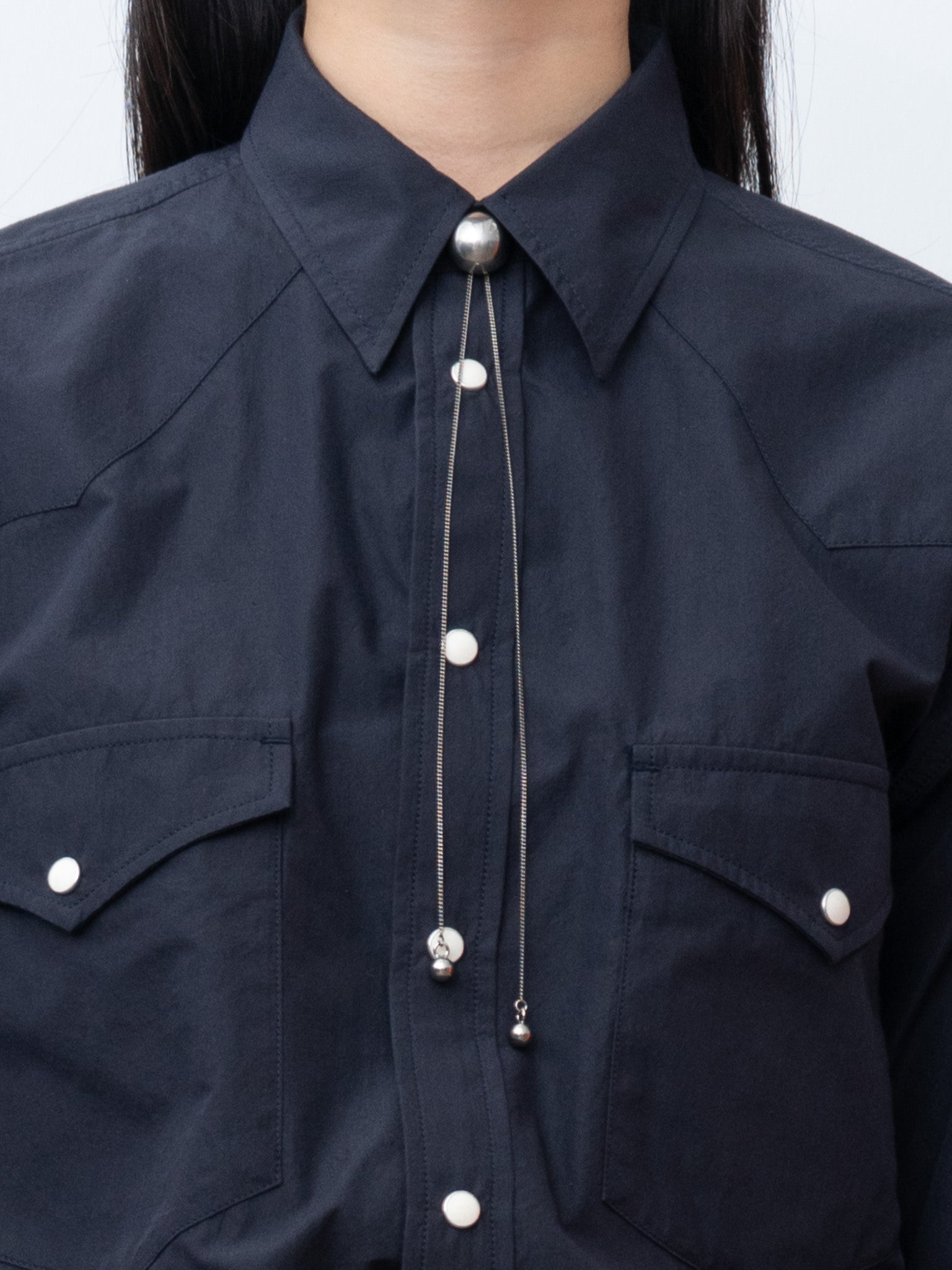 Namu Shop - Nicholson & Nicholson BRENDA-W Shirt - Navy