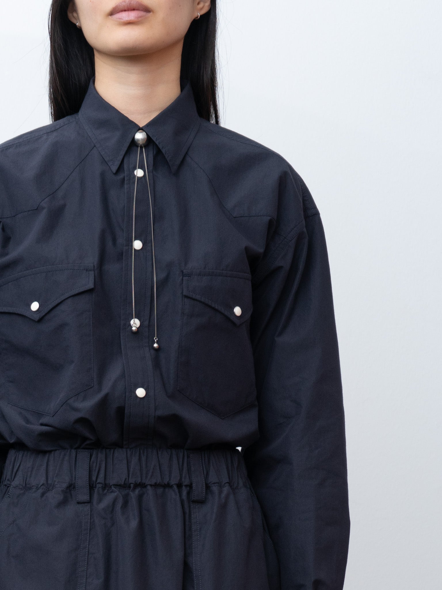 Namu Shop - Nicholson & Nicholson BRENDA-W Shirt - Navy