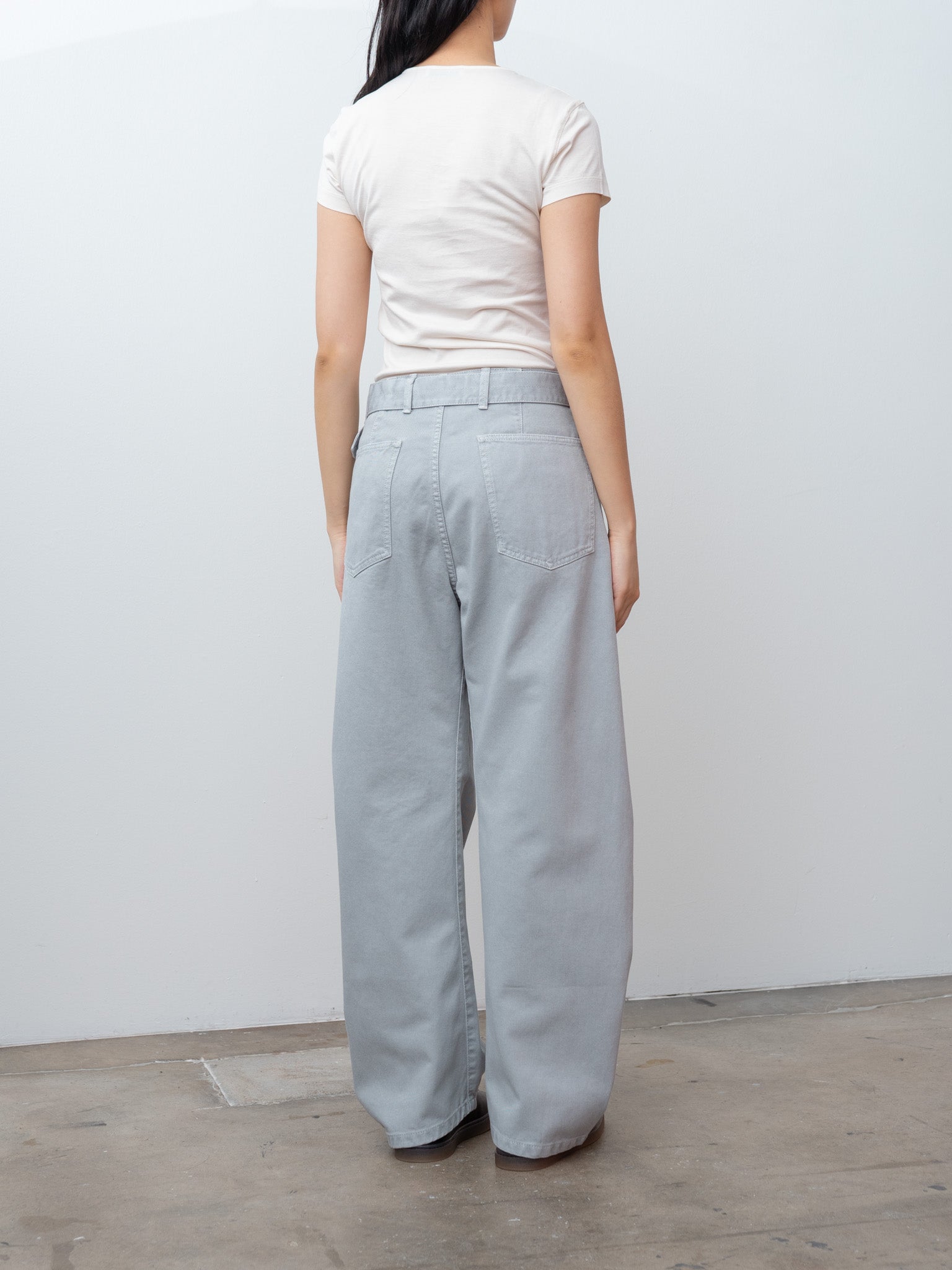 Namu Shop - Lemaire Fitted T-Shirt - Chalk