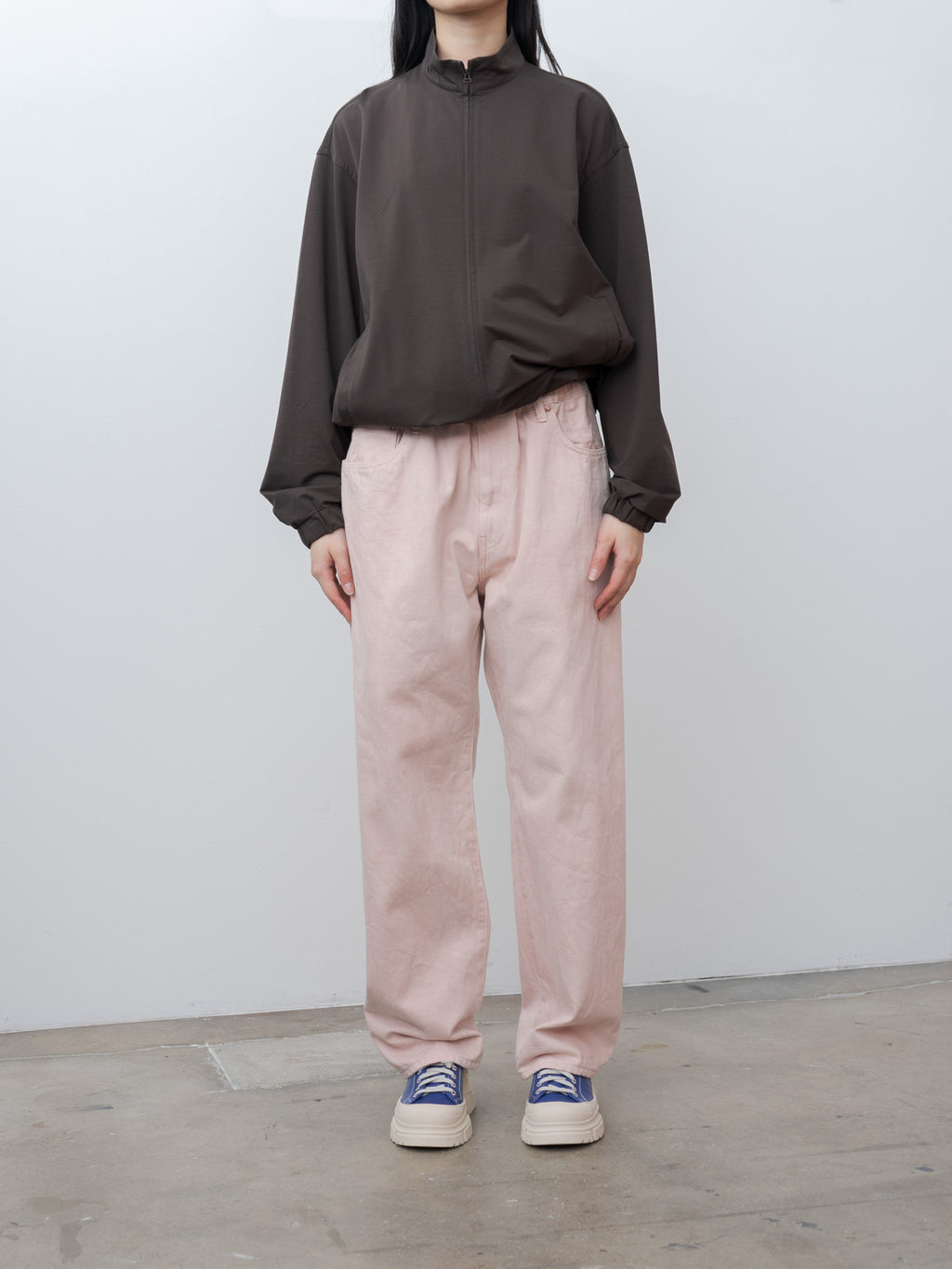 Namu Shop - Yoko Sakamoto 5 Pocket Easy Pants - Chestnut