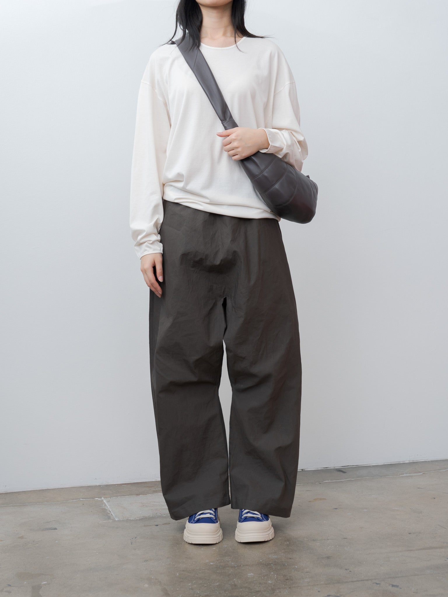 Namu Shop - Lemaire LS Relaxed Tee - Chalk