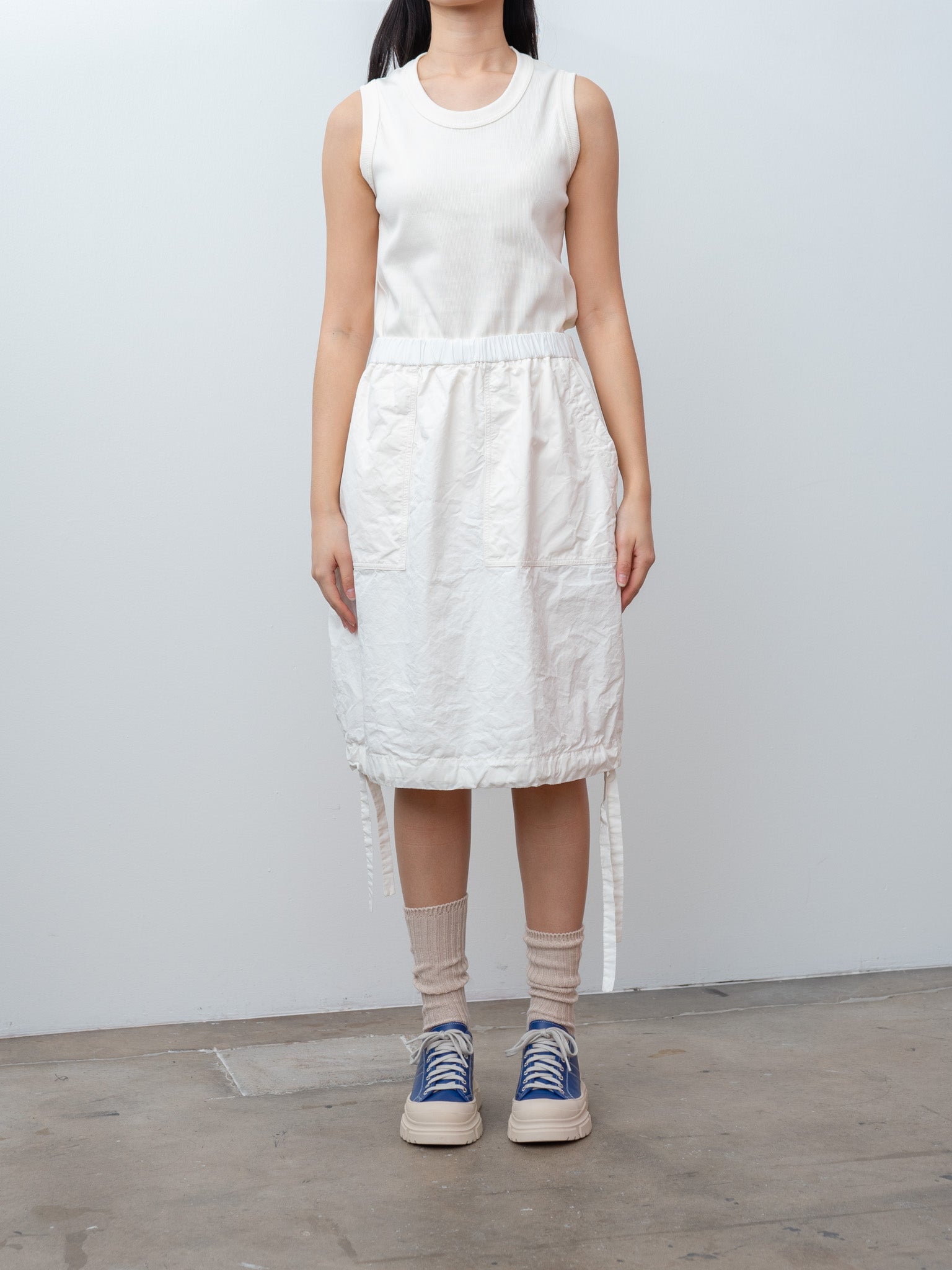 Namu Shop - Casey Casey Balloon Skirt H CARD - Off White