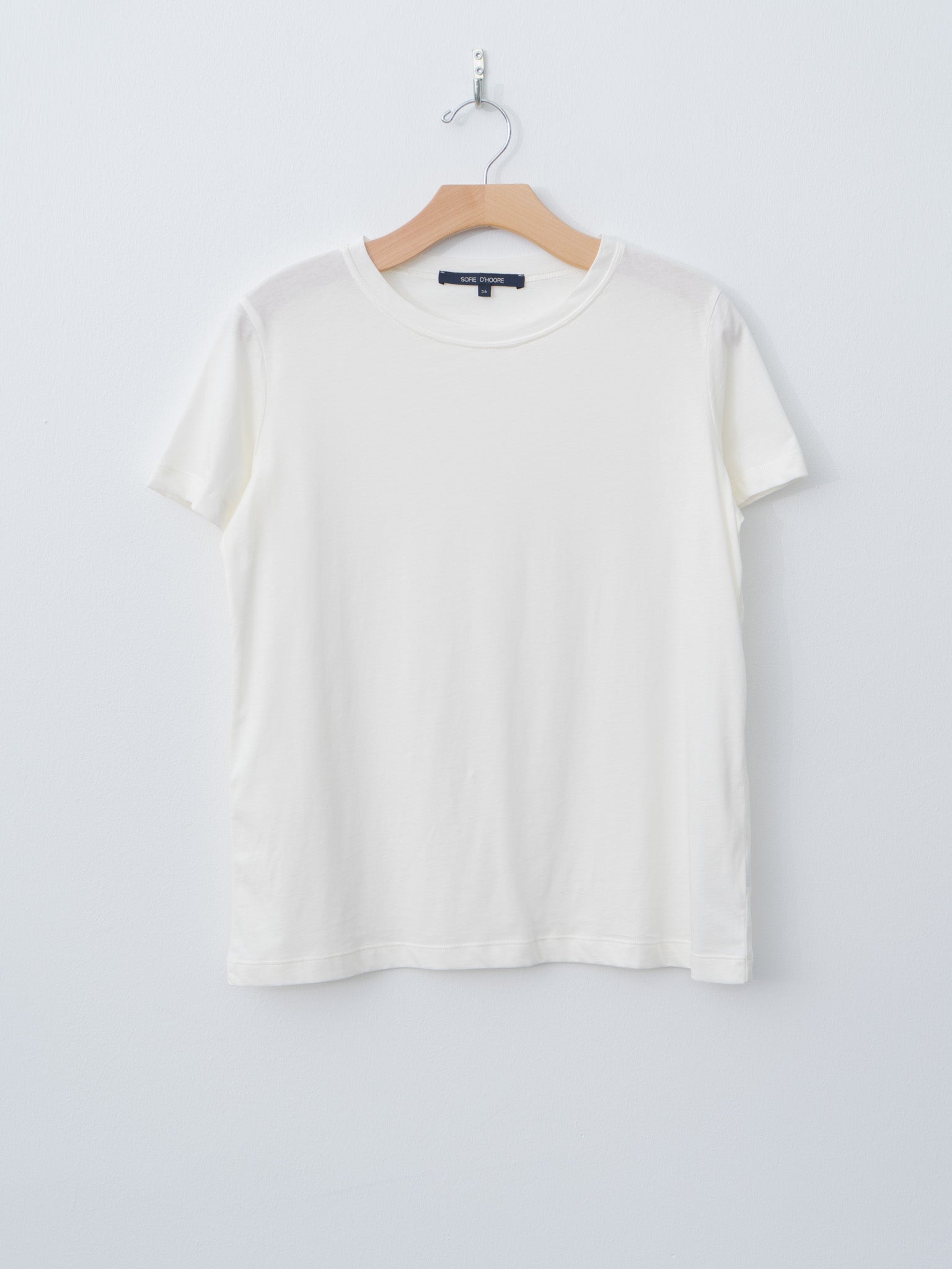 Namu Shop - Sofie D'Hoore Turin Tee - Ivory