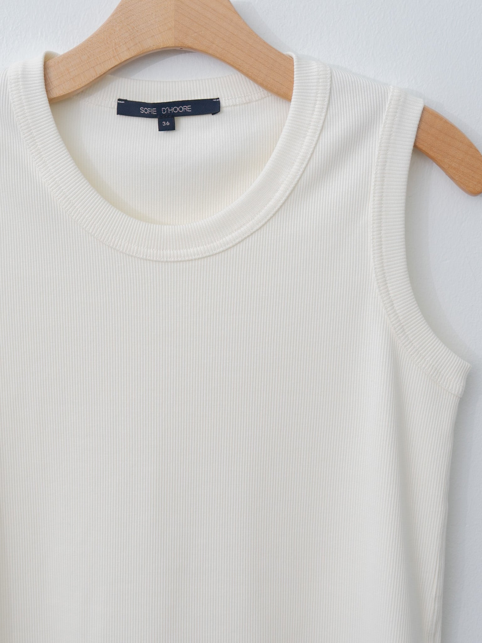 Namu Shop - Sofie D'Hoore Tank - Ivory