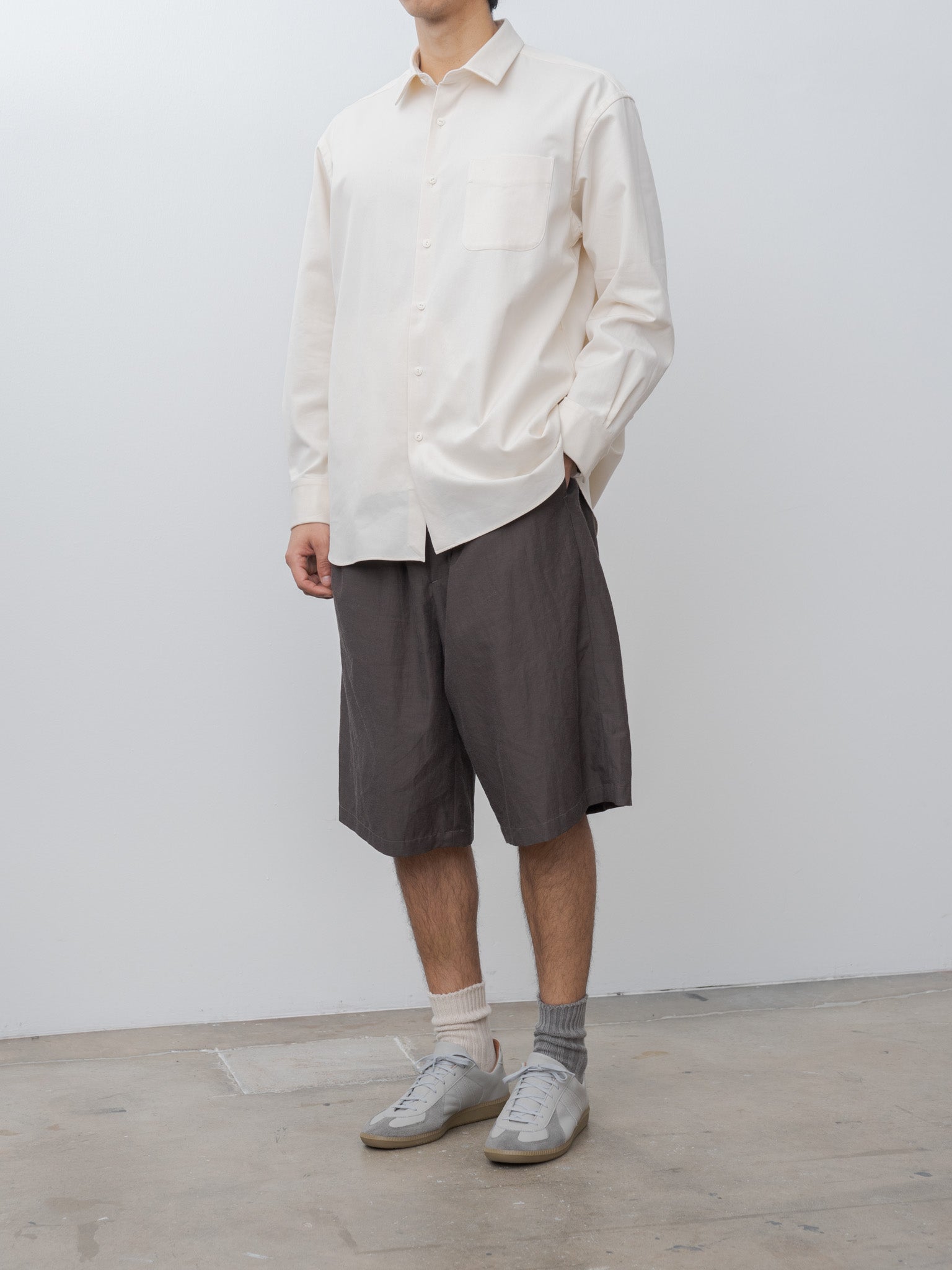 Namu Shop - Yoko Sakamoto Relax Easy Shorts - Brown
