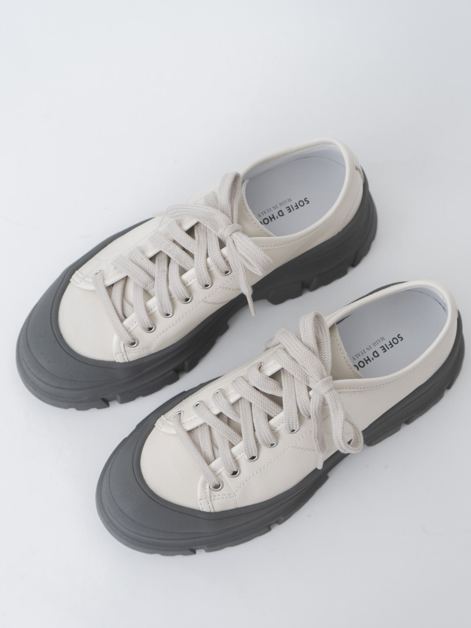 Namu Shop - Sofie D'Hoore Feat Sneakers - Porcelain/Slate Outsole