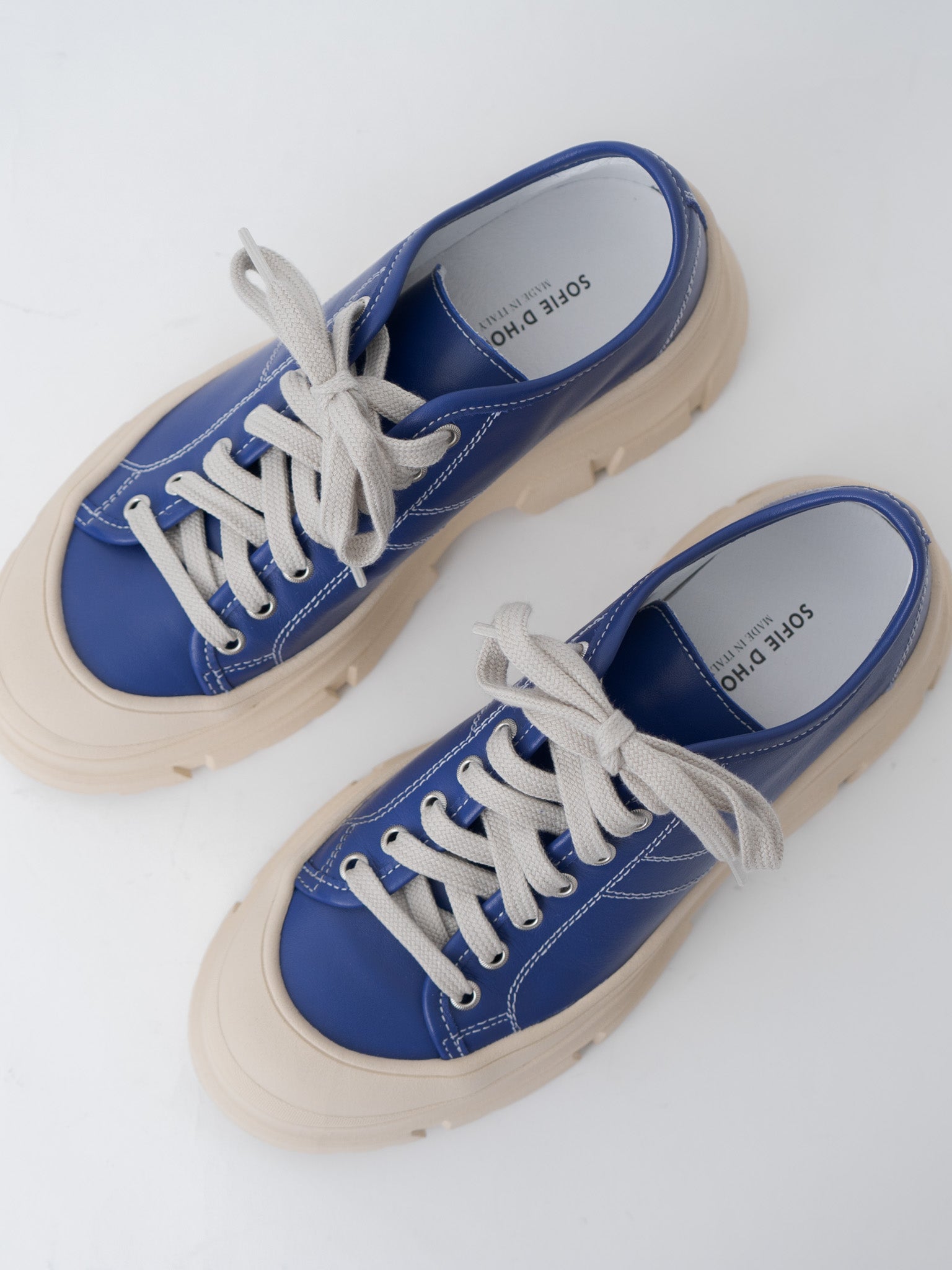 Namu Shop - Sofie D'Hoore Feat Sneakers - Klein/Mastic Outsole