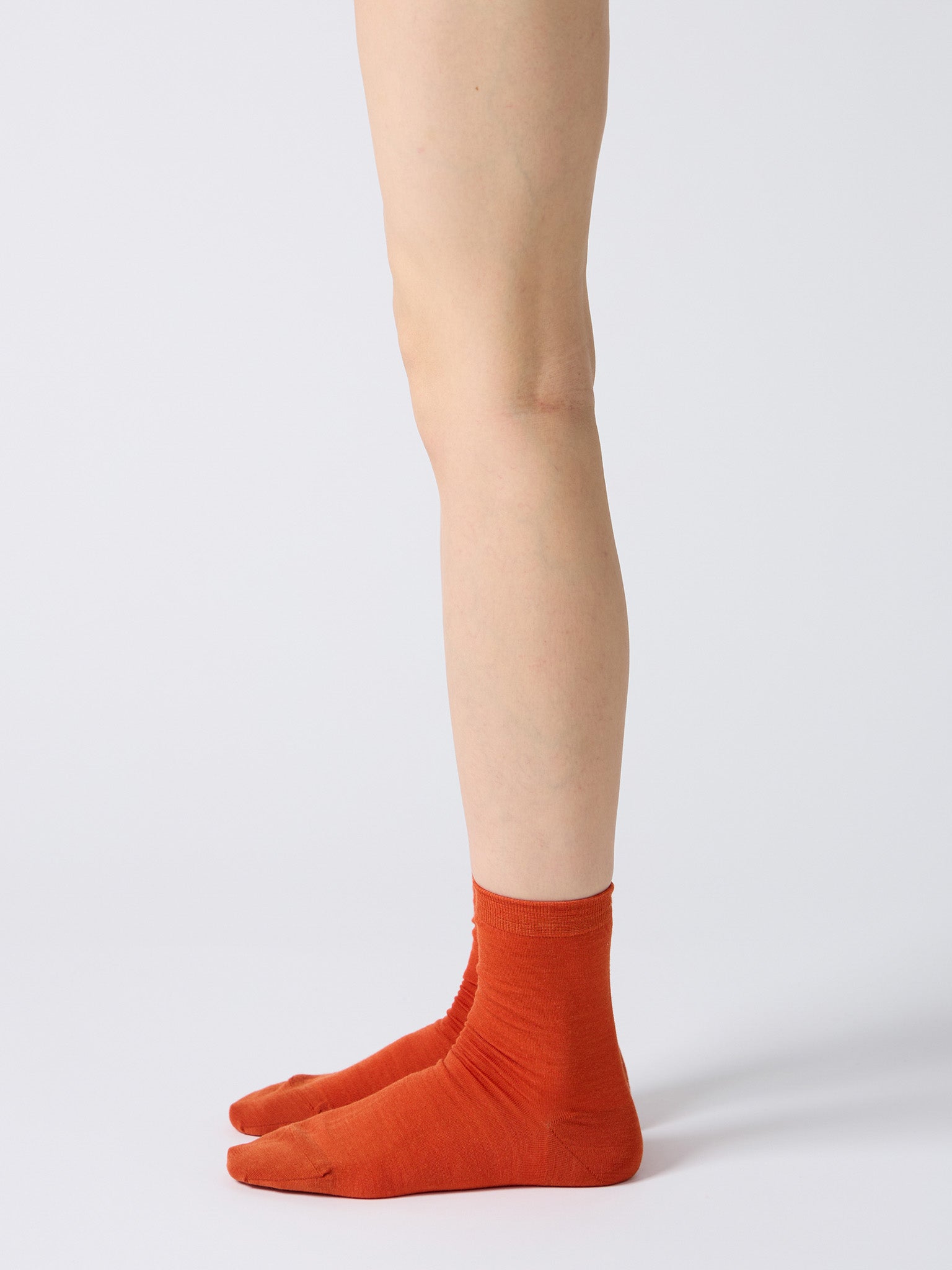 Namu Shop - Babaco 3 Pairs of Colors Wool Socks - Laundry, Orange