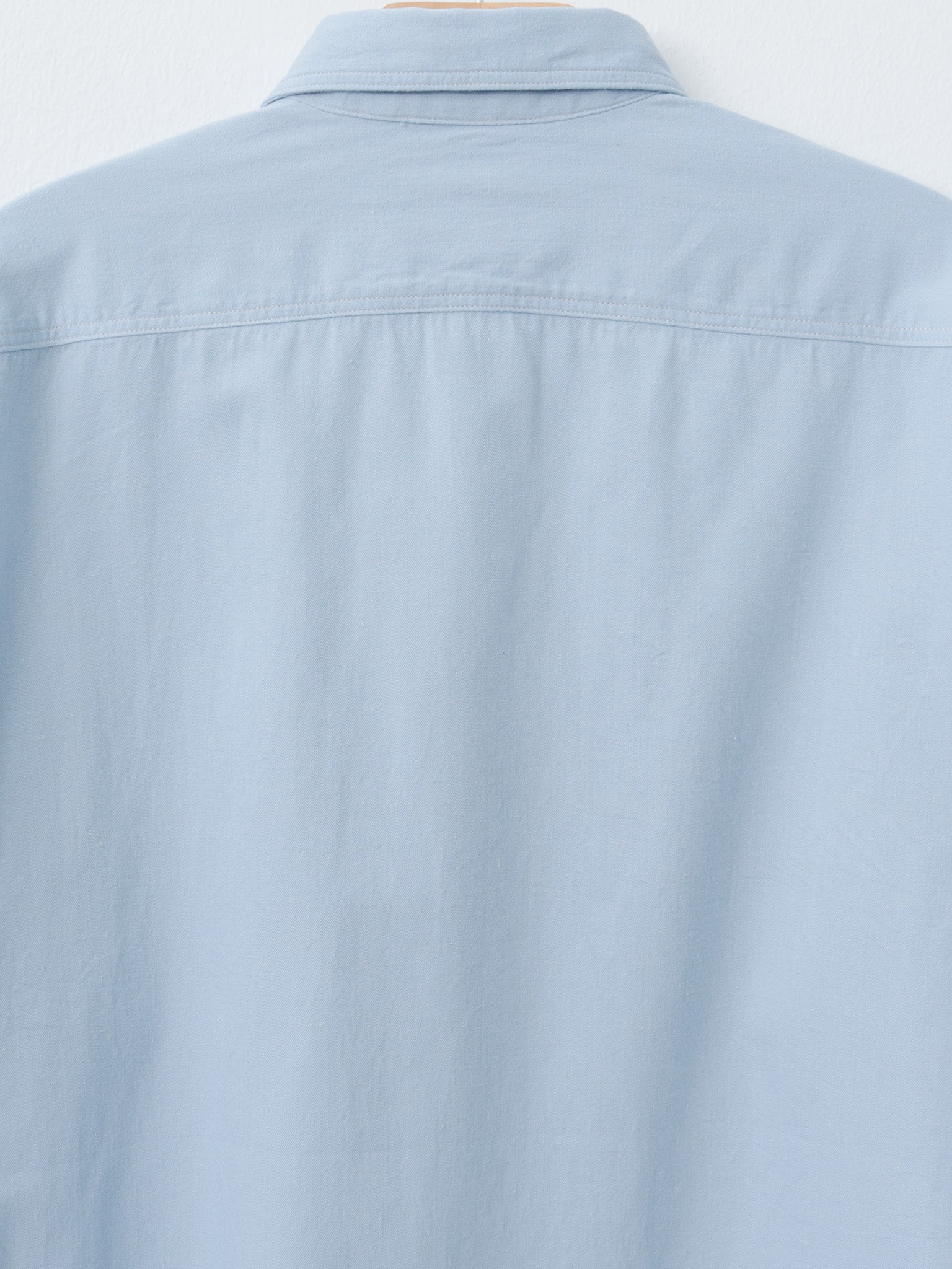 Namu Shop - Kaptain Sunshine Work Shirt - Light Indigo Blue
