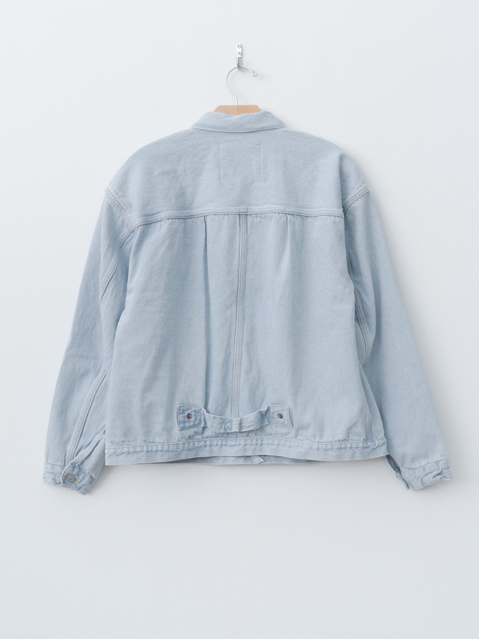 Namu Shop - Kaptain Sunshine Denim Trucker 1P Jacket - Indigo Ice Wash