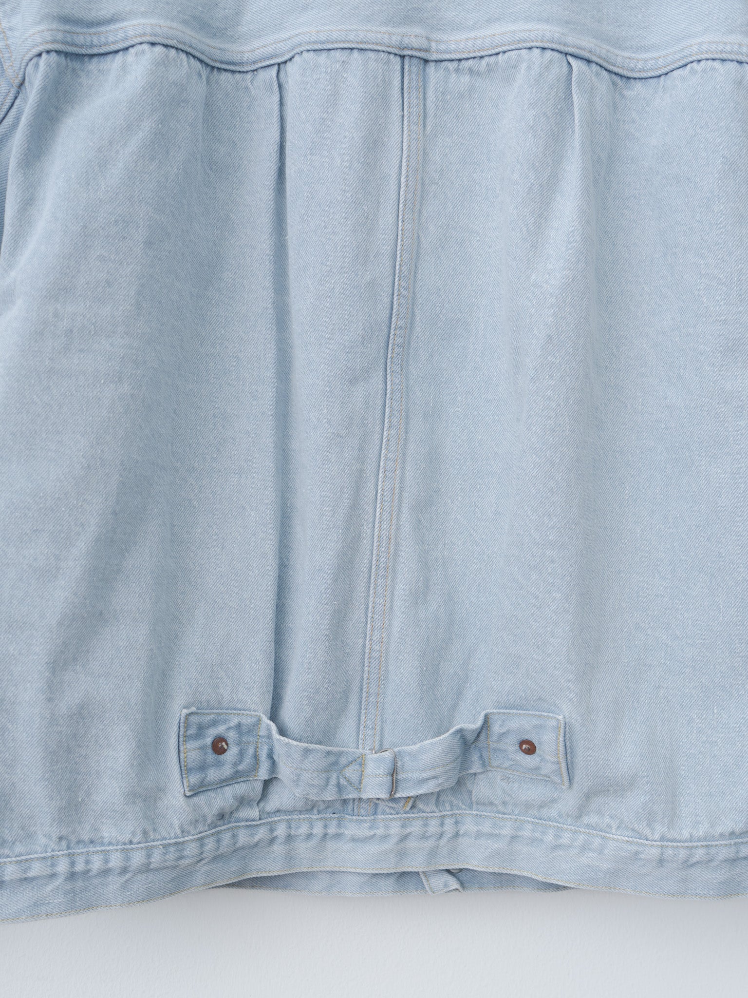 Namu Shop - Kaptain Sunshine Denim Trucker 1P Jacket - Indigo Ice Wash