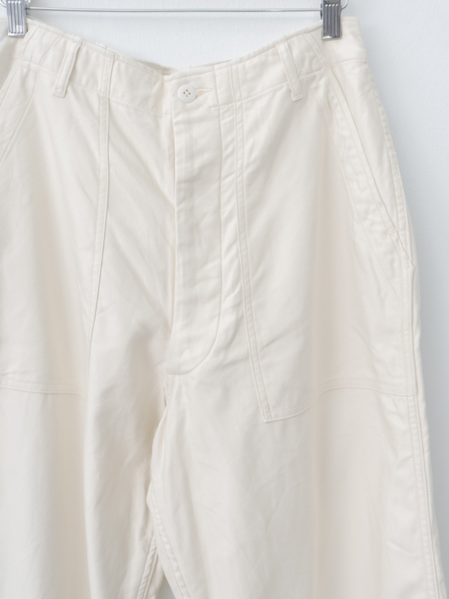 Namu Shop - Kaptain Sunshine Baker Pants - Ecru