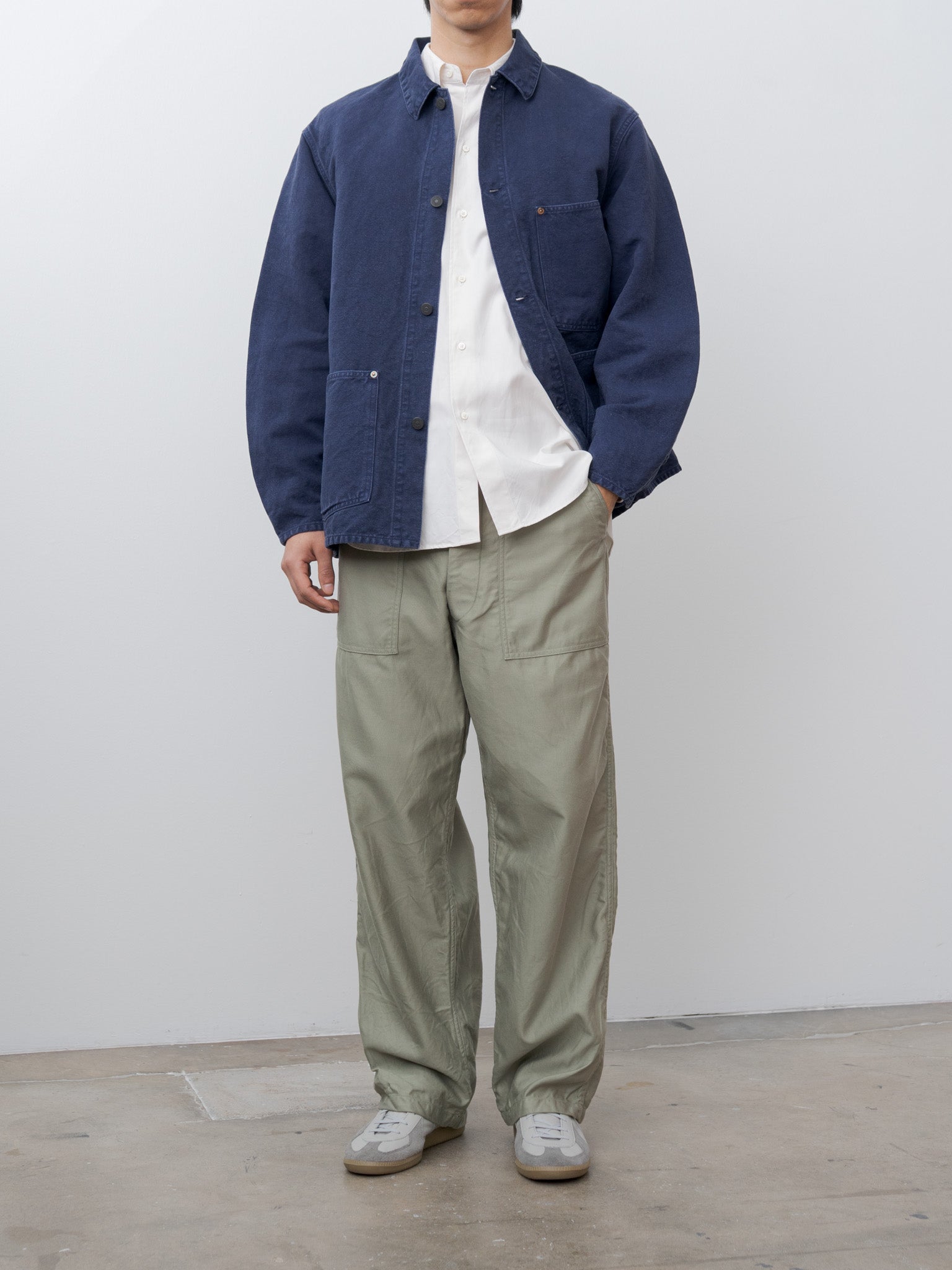 Namu Shop - Kaptain Sunshine Coverall Jacket - Navy Blue