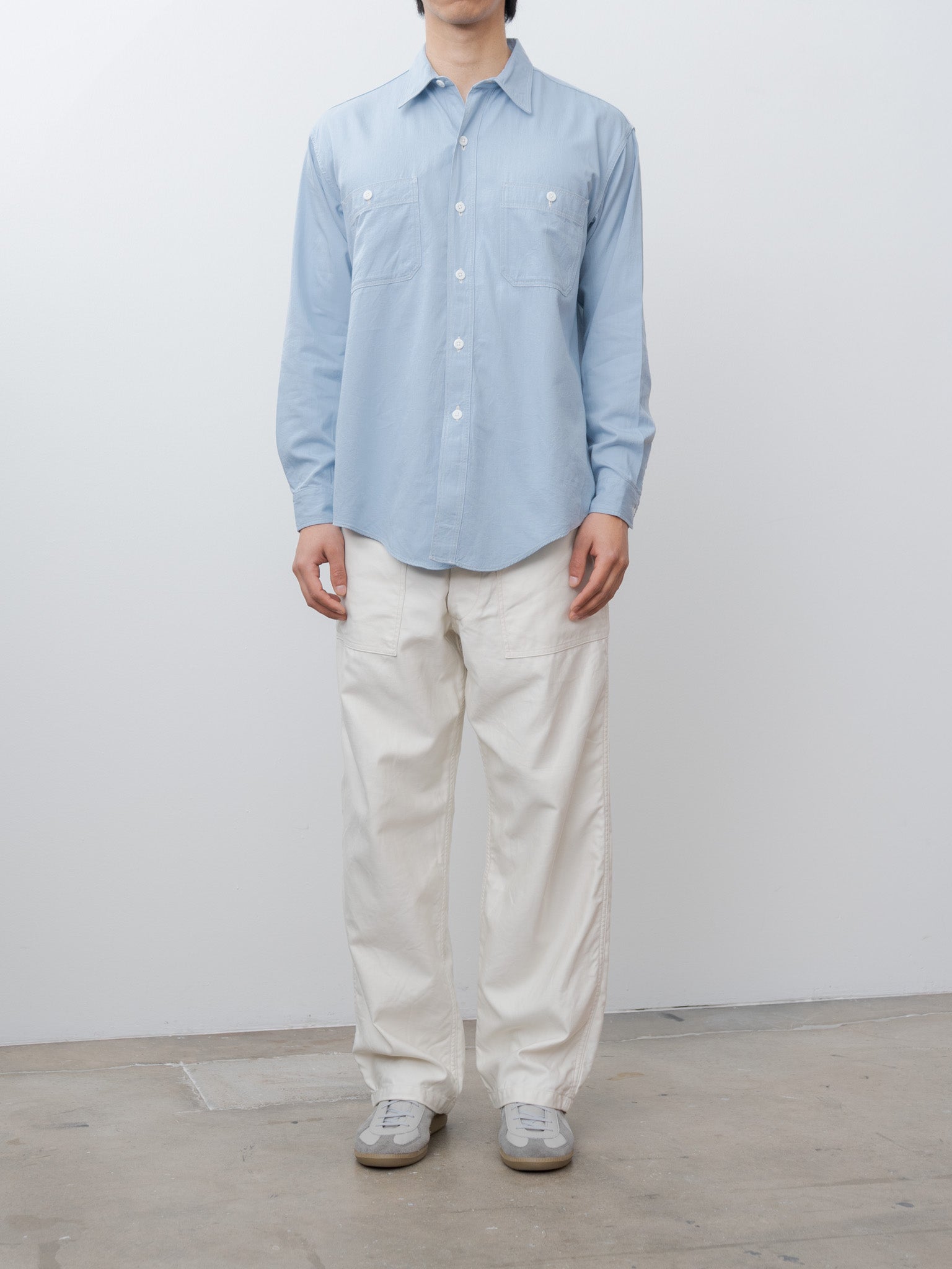 Namu Shop - Kaptain Sunshine Baker Pants - Ecru